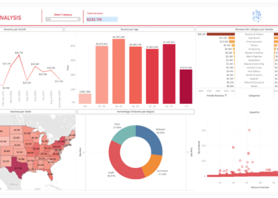 Customer Sales Dashboard